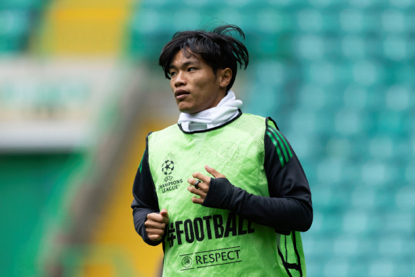 セルティックに所属するMF旗手怜央