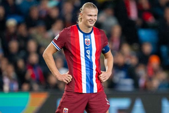 精度抜群のコントロールシュート！ ハーランドのゴールが凄い