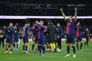 クラシコに勝利したバルセロナ