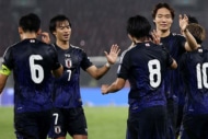 インドネシア戦のサッカー日本代表