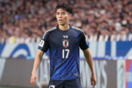 サッカー日本代表の田中碧