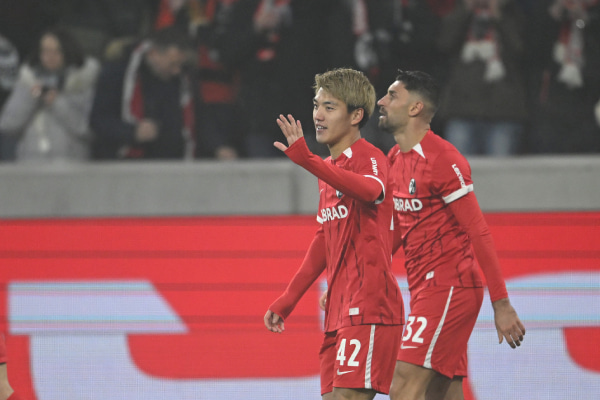 フライブルクに所属するMF堂安律