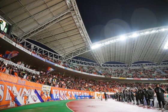 アルビレックス新潟の本拠地・デンカビッグスワンスタジアム