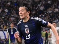 日本代表　中村敬斗