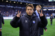 G大阪のMF山下諒也