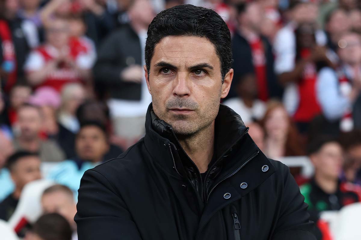 アーセナルを率いるミケル・アルテタ監督