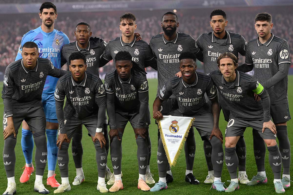 アーセナルに敗れたレアル・マドリード