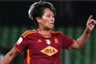 ASローマに所属するなでしこジャパン(サッカー日本女子代表)DF南萌華