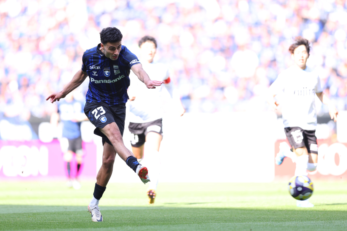 ガンバ大阪FWデニス・ヒュメット