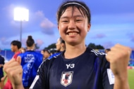U-17日本女子代表の16歳MF福島望愛