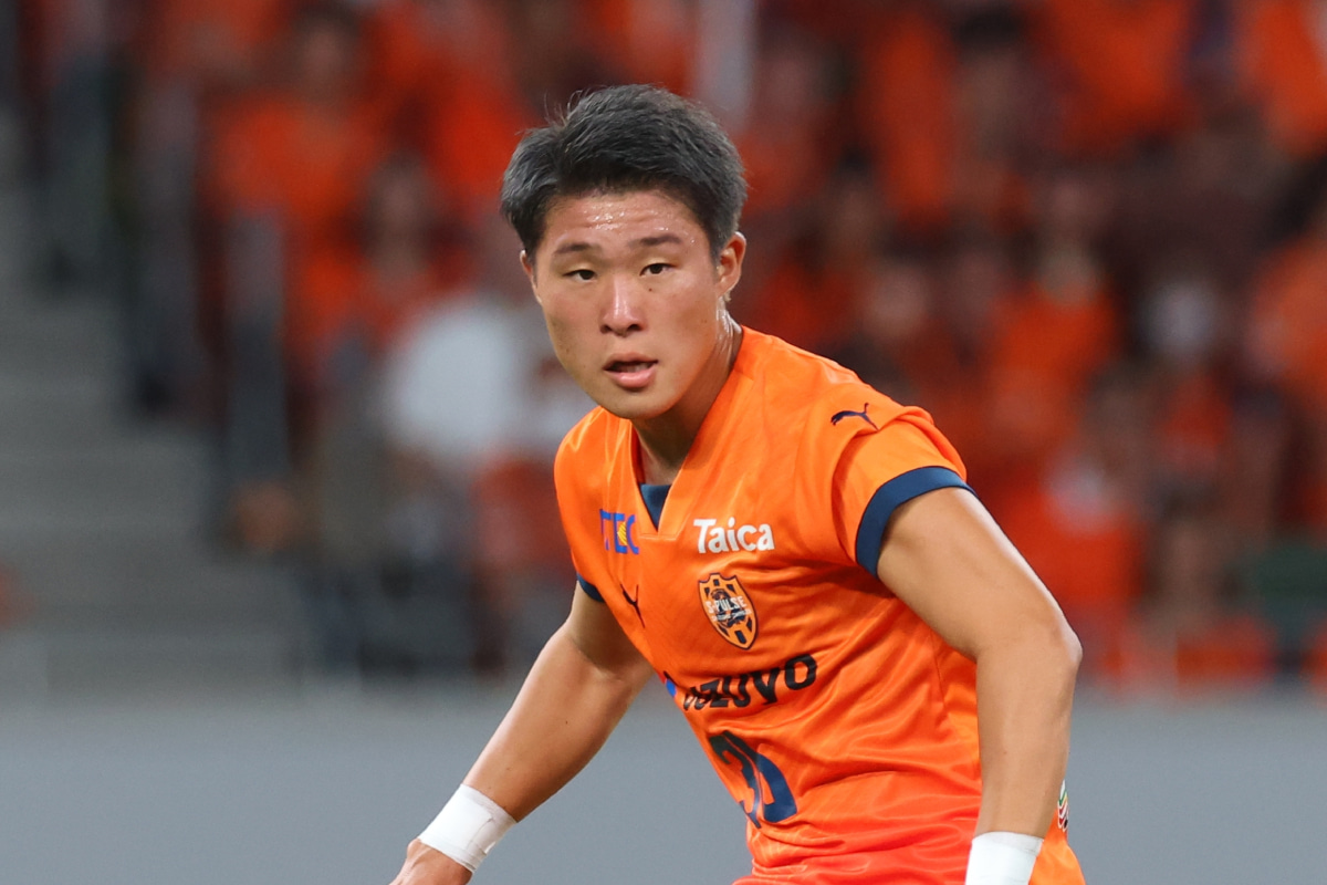 清水エスパルスの宇野禅斗