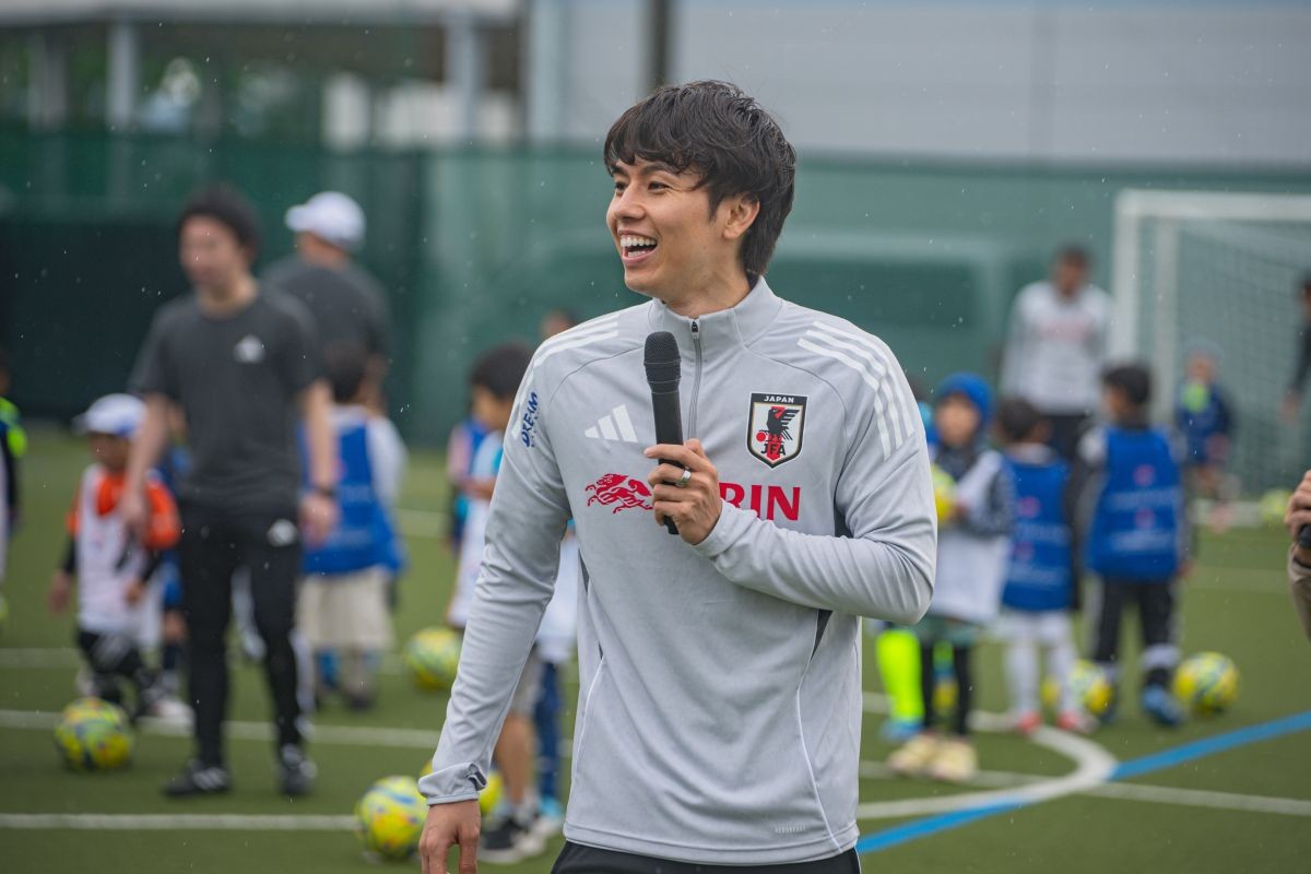 日本代表　田中碧
クレジット「提供：JFA」