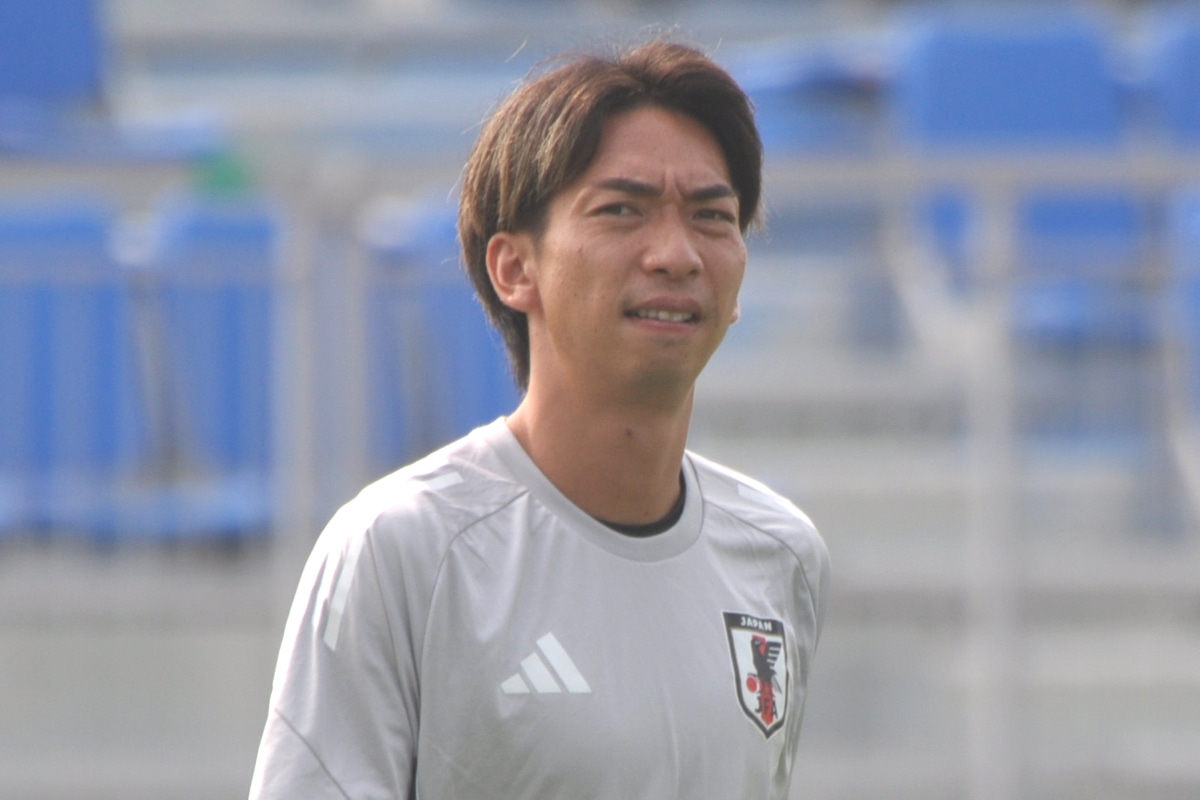 サッカー日本代表MF川辺駿