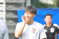 サッカー日本代表FW中村草太