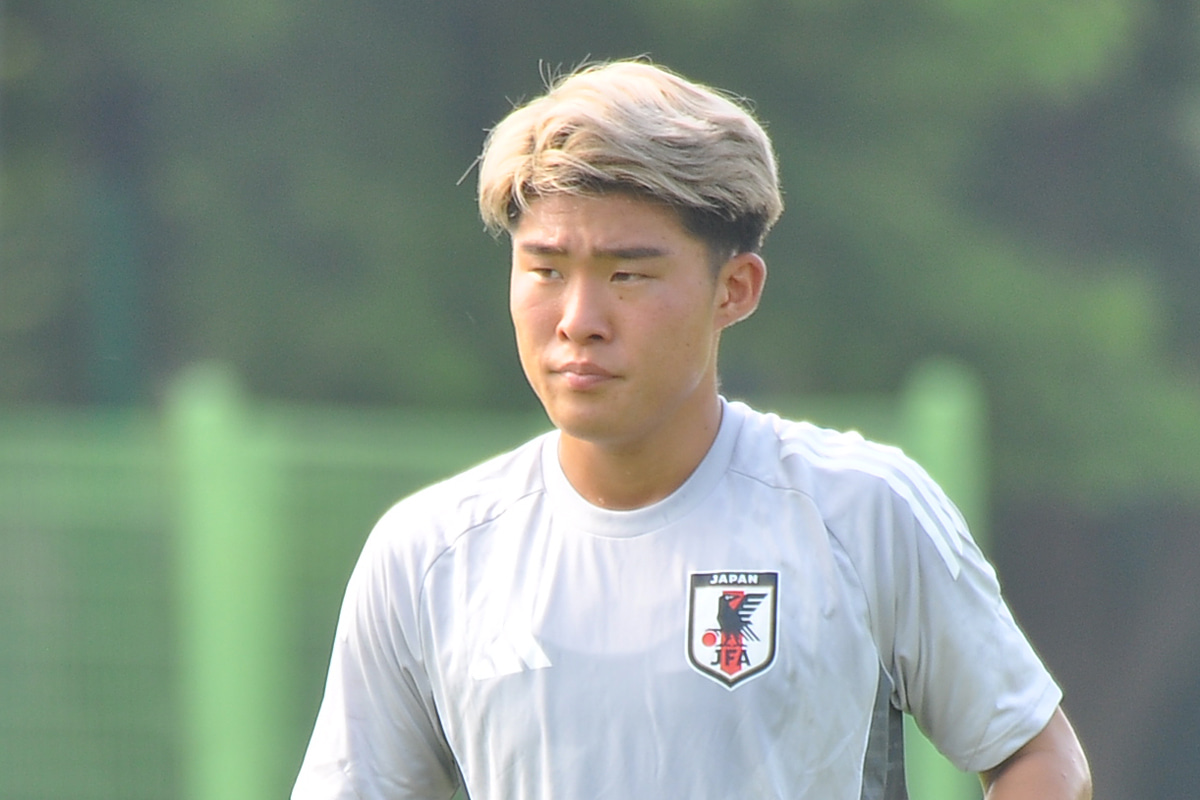 サッカー日本代表MF宇野禅斗