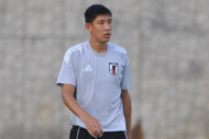 サッカー日本代表FW原大智