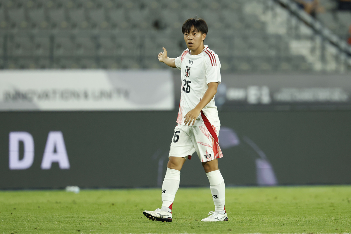 サッカー日本代表MF中村草太
