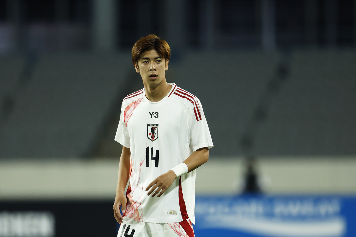 サッカー日本代表MF大関友翔