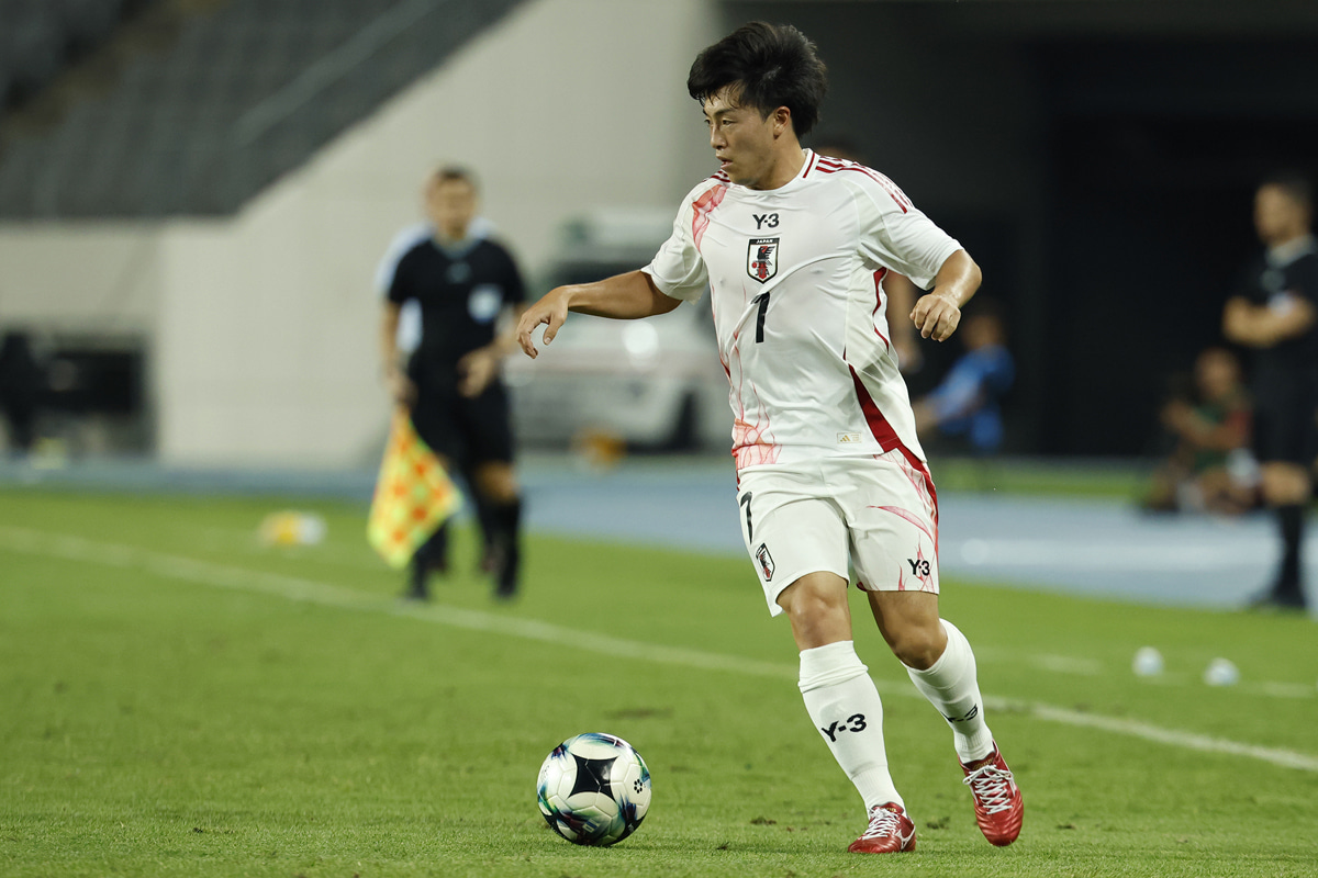 サッカー日本代表MF相馬勇紀