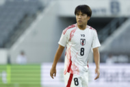 サッカー日本代表MF田中聡