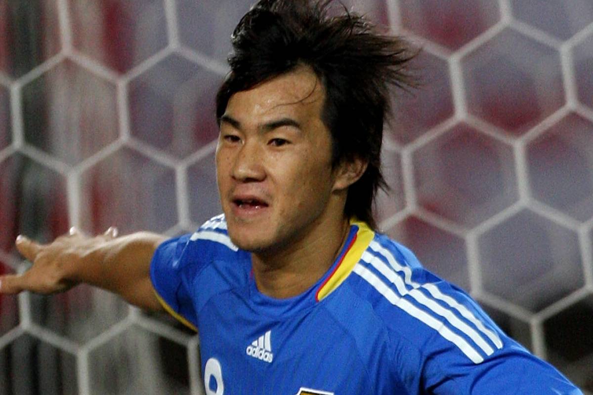 2009年10月8日 日本代表 vs ホンコン・チャイナ代表 岡崎慎司