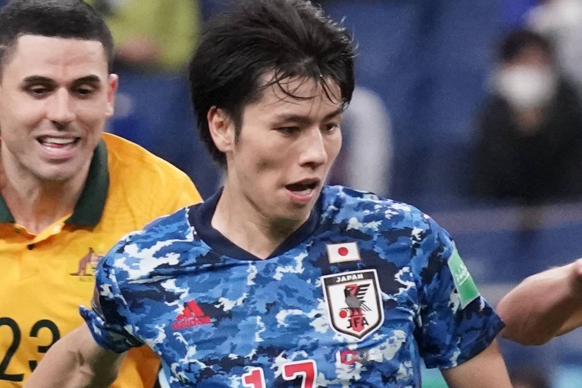 2021年10月12日 日本代表 vs オーストラリア代表 田中碧