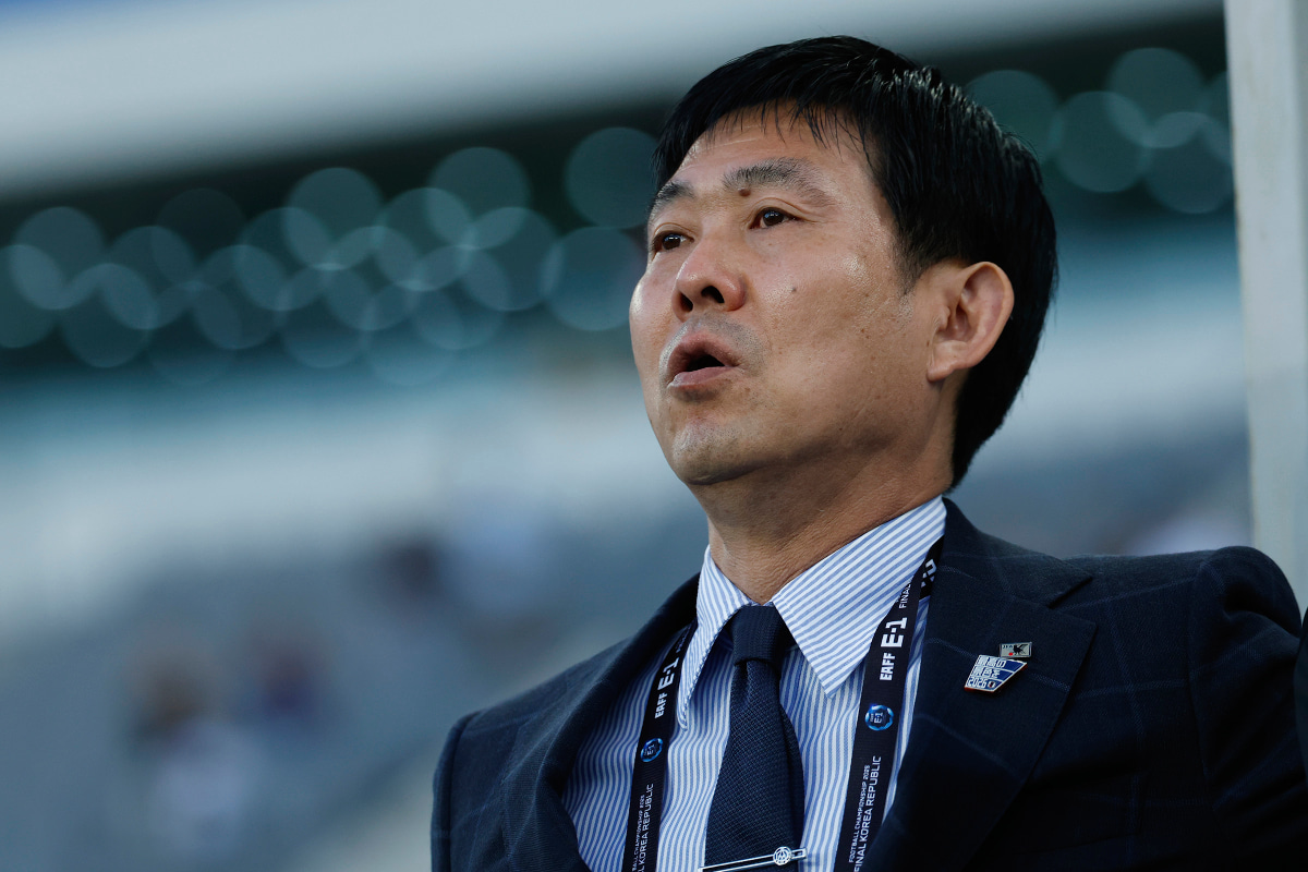 E-1選手権の森保一監督