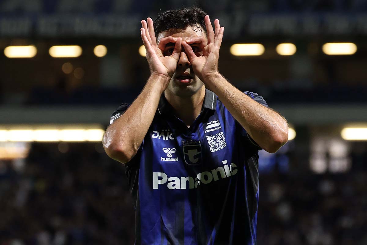 ガンバ大阪FWデニス・ヒュメット