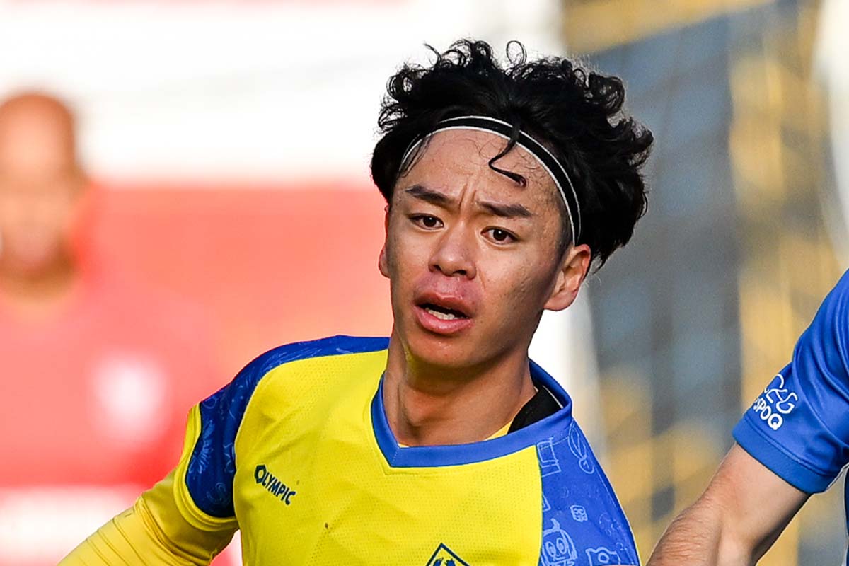 シント=トロイデンに所属するMF伊藤涼太郎