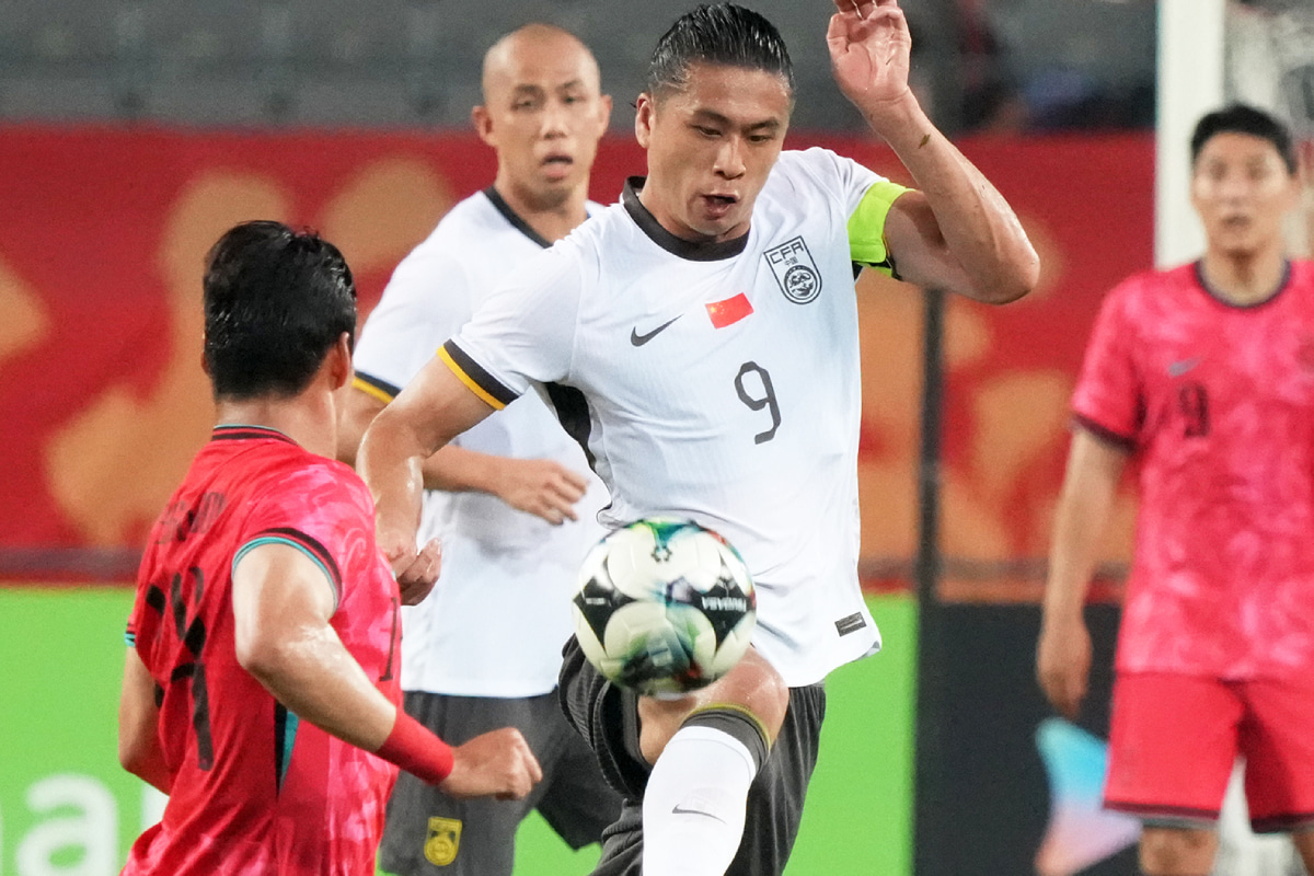 サッカー韓国代表対中国代表