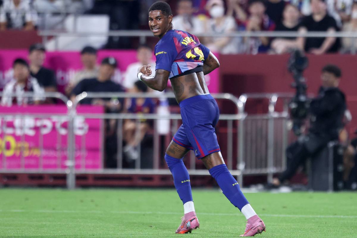 バルセロナFWマーカス・ラッシュフォード