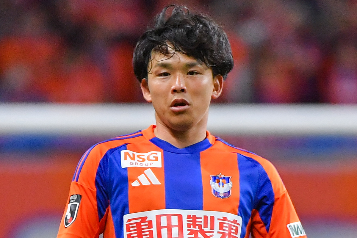 アルビレックス新潟の藤原奏哉