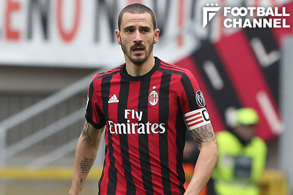 ミランDFレオナルド・ボヌッチ