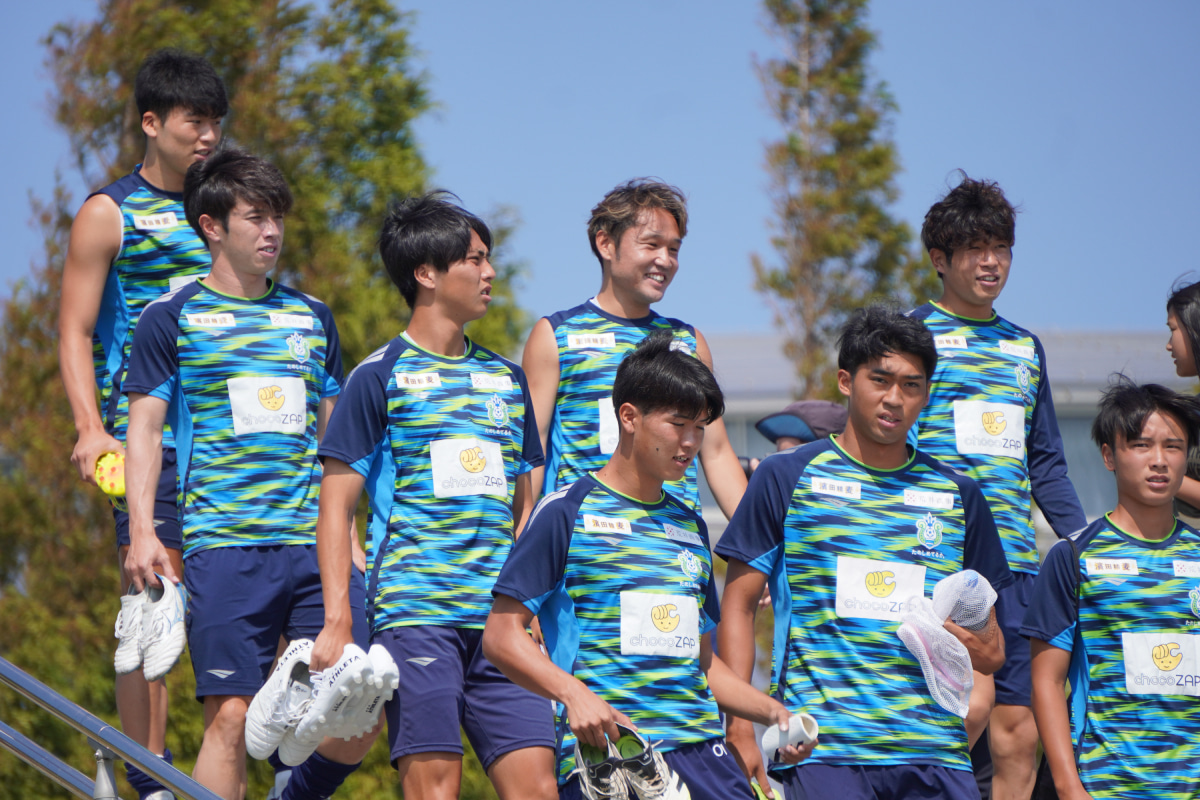 湘南ベルマーレ　選手到着