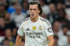 レアル・マドリードDFアルバロ・フェルナンデス・カレーラス