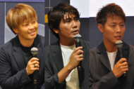 なでしこジャパンの宮間あや、元サッカー日本代表の柏木陽介、柿谷曜一朗