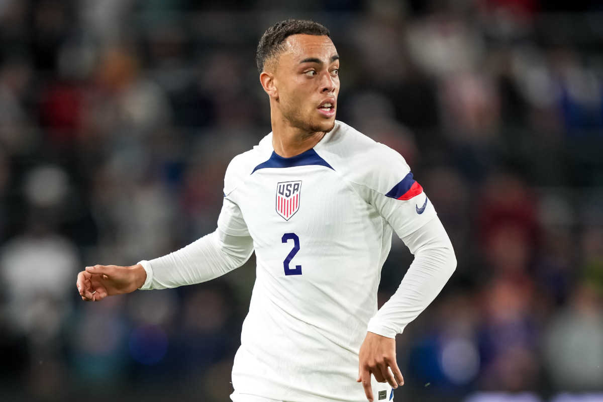 アメリカ代表DFセルジーニョ・デスト