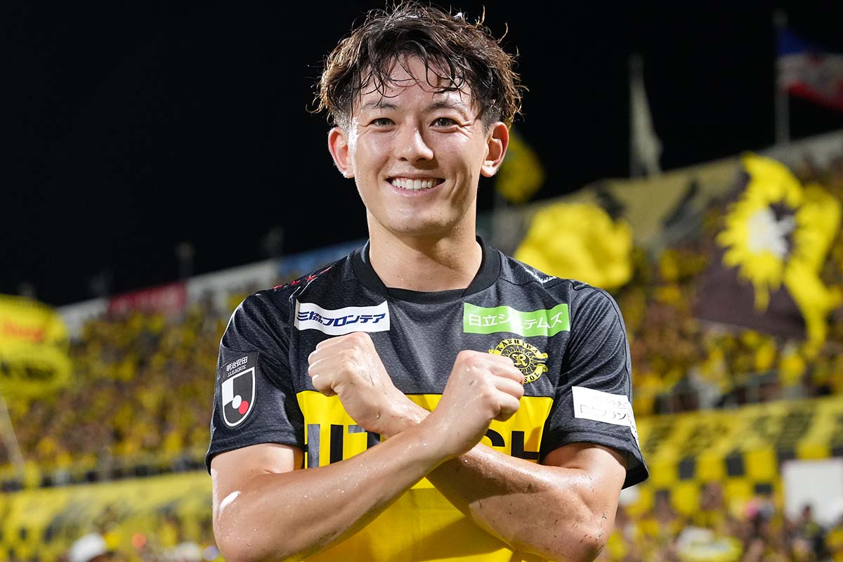 柏レイソルに所属するMF戸嶋祥郎