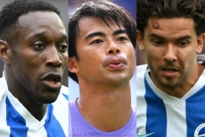 三笘薫の稼ぎは? ブライトンの最新高額年俸ランキング