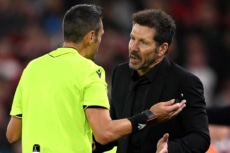 アトレティコを率いるディエゴ・シメオネ監督