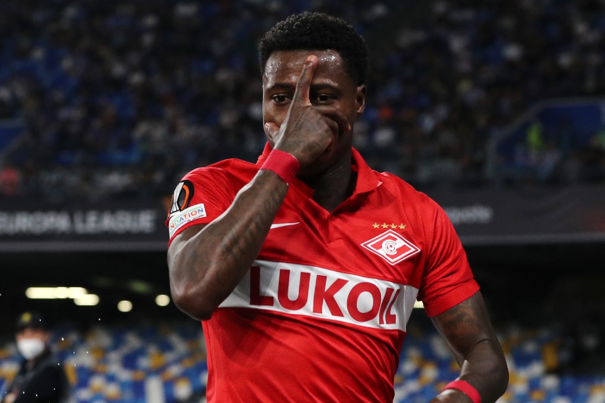 スパルタク・モスクワFWクインシー・プロメス