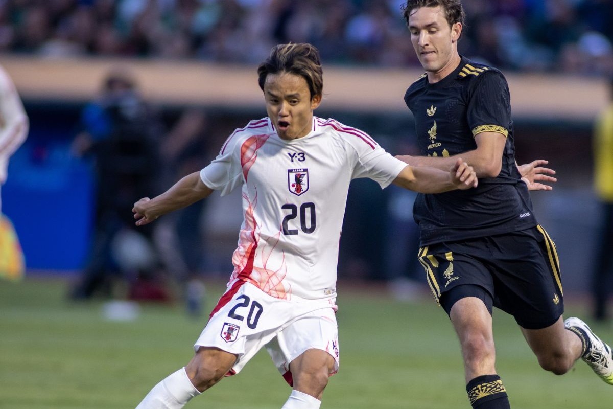 サッカー日本代表、久保建英 vs メキシコ代表