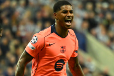 バルセロナFWマーカス・ラッシュフォード