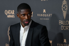 パリ・サンジェルマン(PSG)のフランス代表FWウスマン・デンベレ