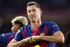 バルセロナFWロベルト・レヴァンドフスキ