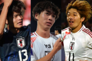 U-20日本代表、最新市場価値ランキング　6～10位