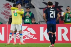 日本代表対ブラジル代表