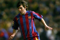 バルセロナ　リオネル・メッシ