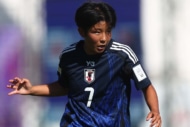 U-17日本女子代表の須長穂乃果