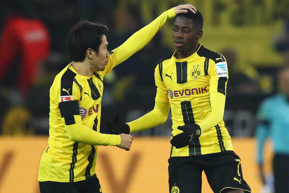 香川真司&ウスマン・デンベレ